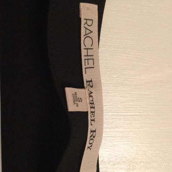 Rachel by Rachel Roy elegant black top - Picture 2 of 3